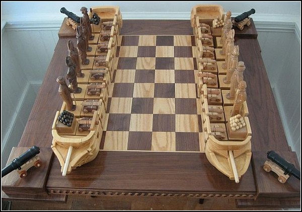 Шахматы - морской бой