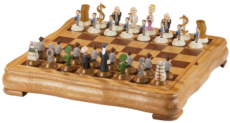 Шахматы: коммерсанты против чиновников